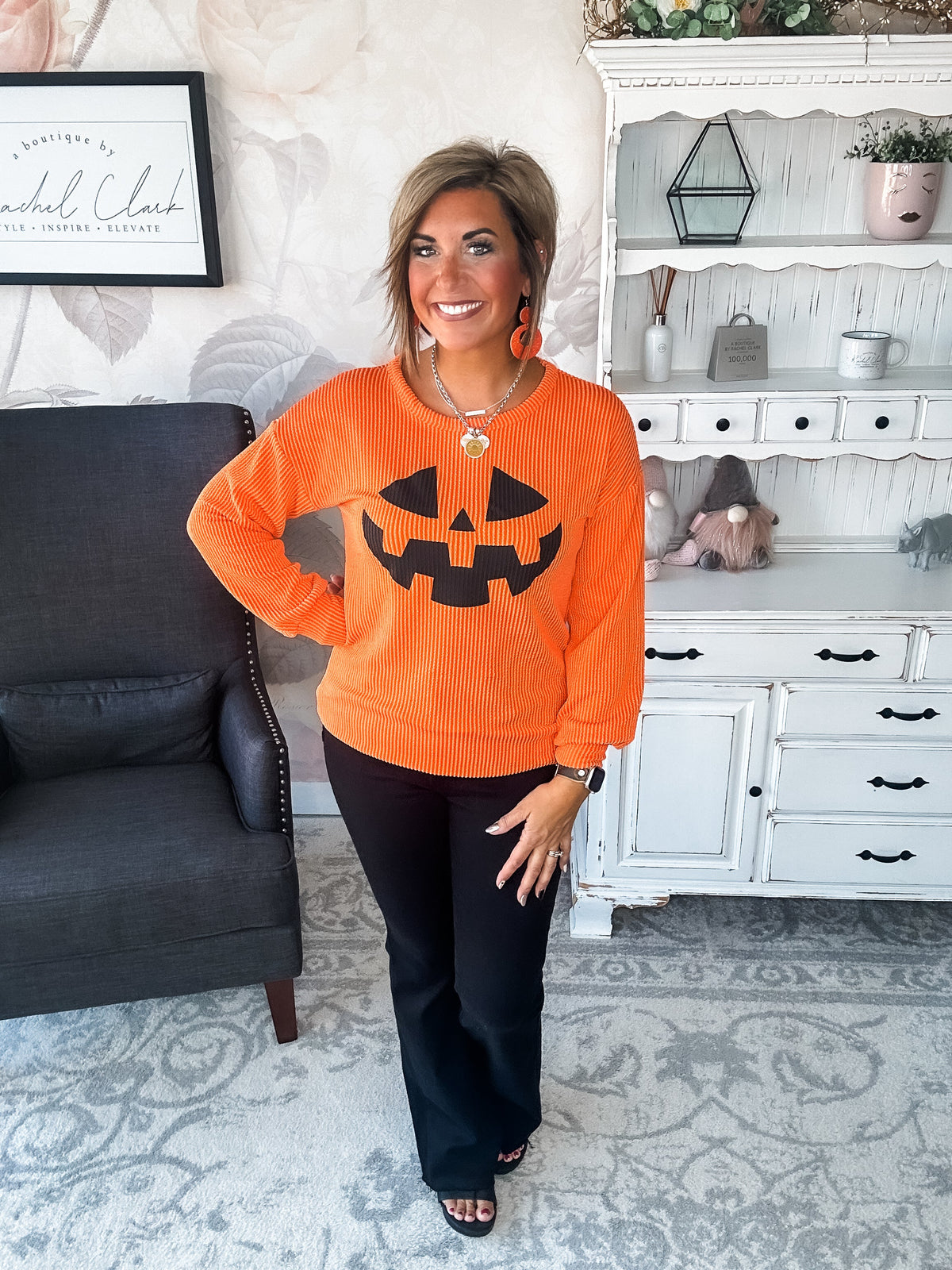 Jack-O Pumpkin Pullover