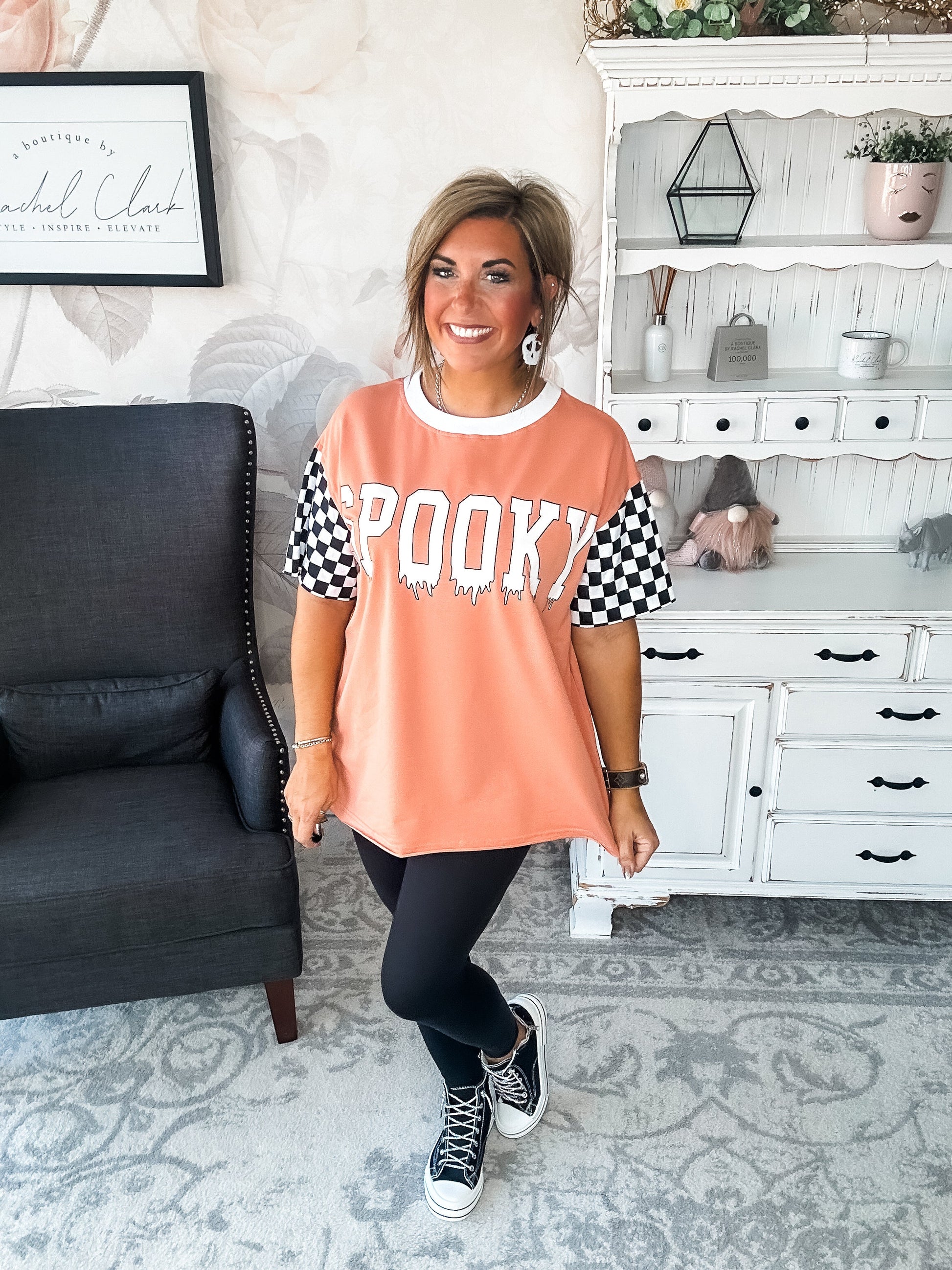 Ampersand Avenue Boyfriend Tee - Little Miss Spooky
