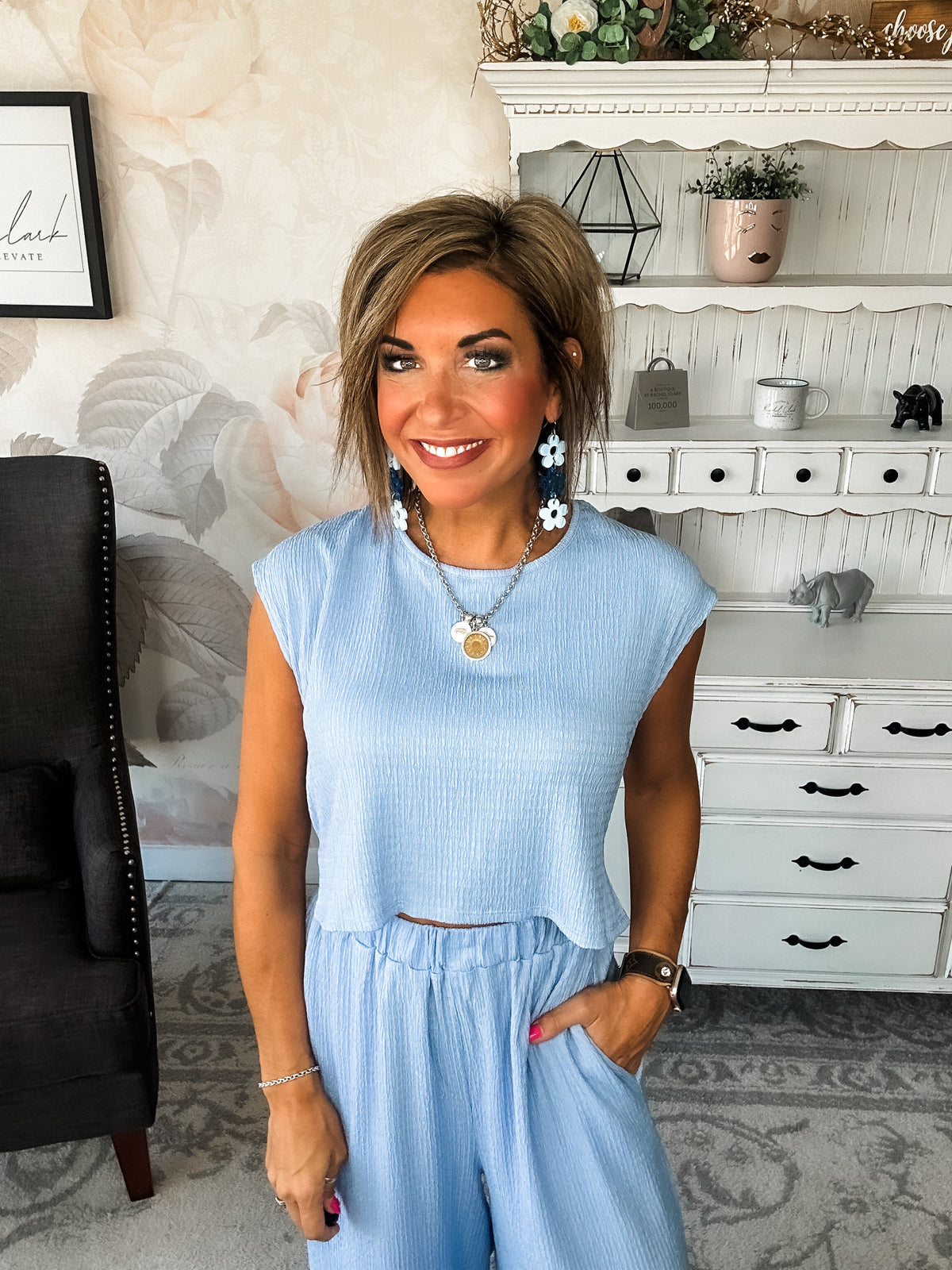 Had A Plan Jumpsuit - Blue