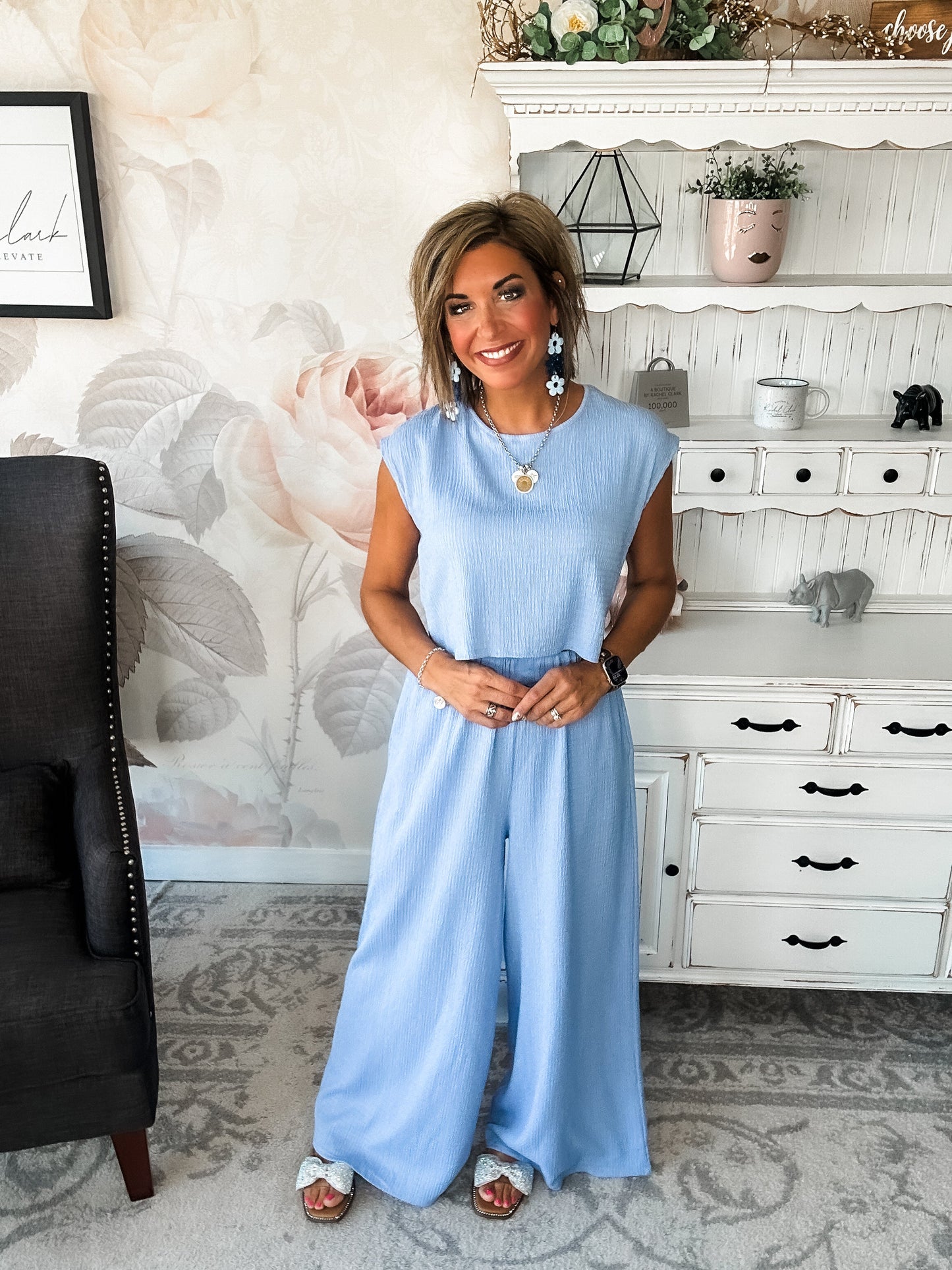Had A Plan Jumpsuit - Blue