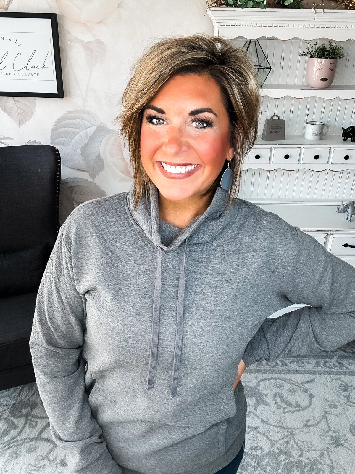 Finding Hope Funnel Neck Pullover