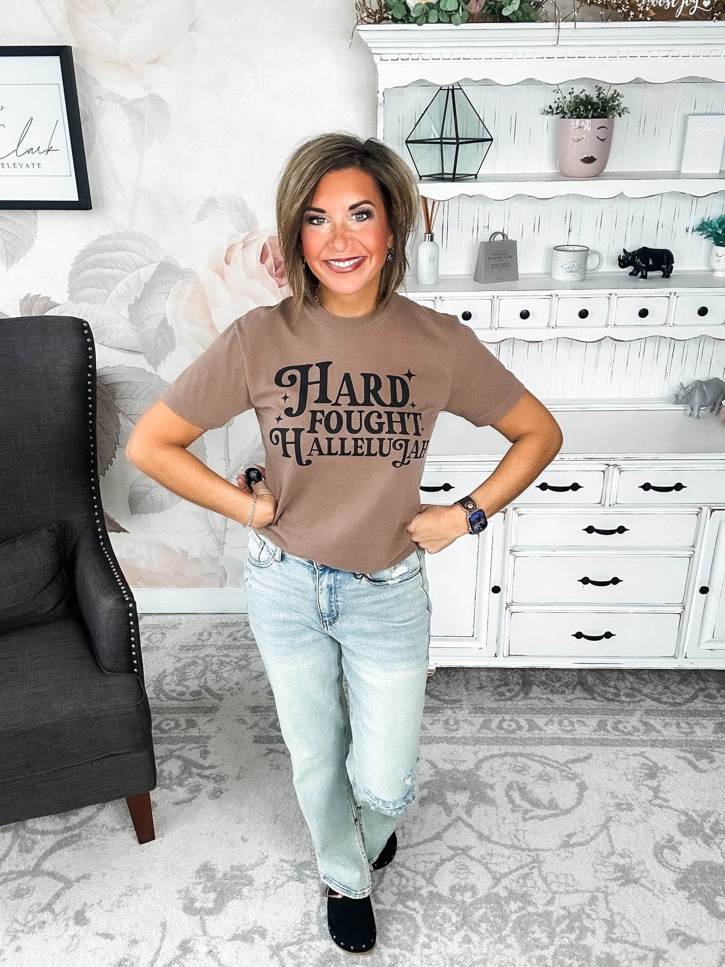 Hard Fought Hallelujah Graphic Tee