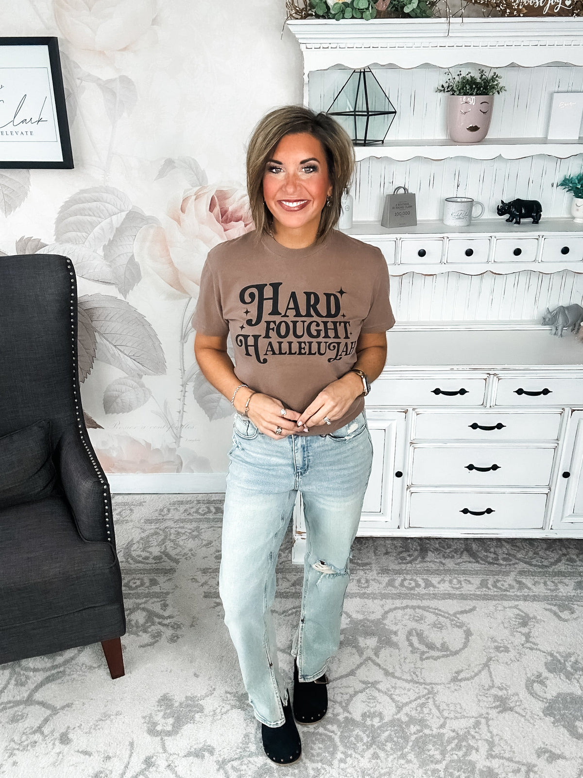 Hard Fought Hallelujah Graphic Tee
