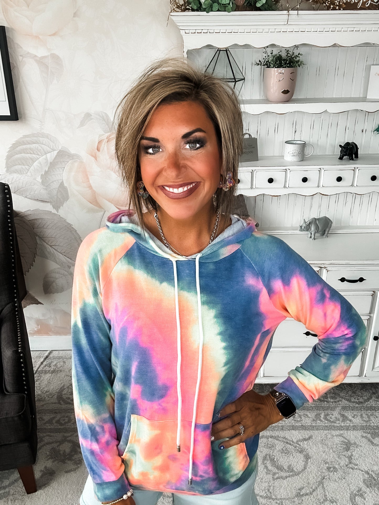 Day Dreamin' Tie Dye Hoodie