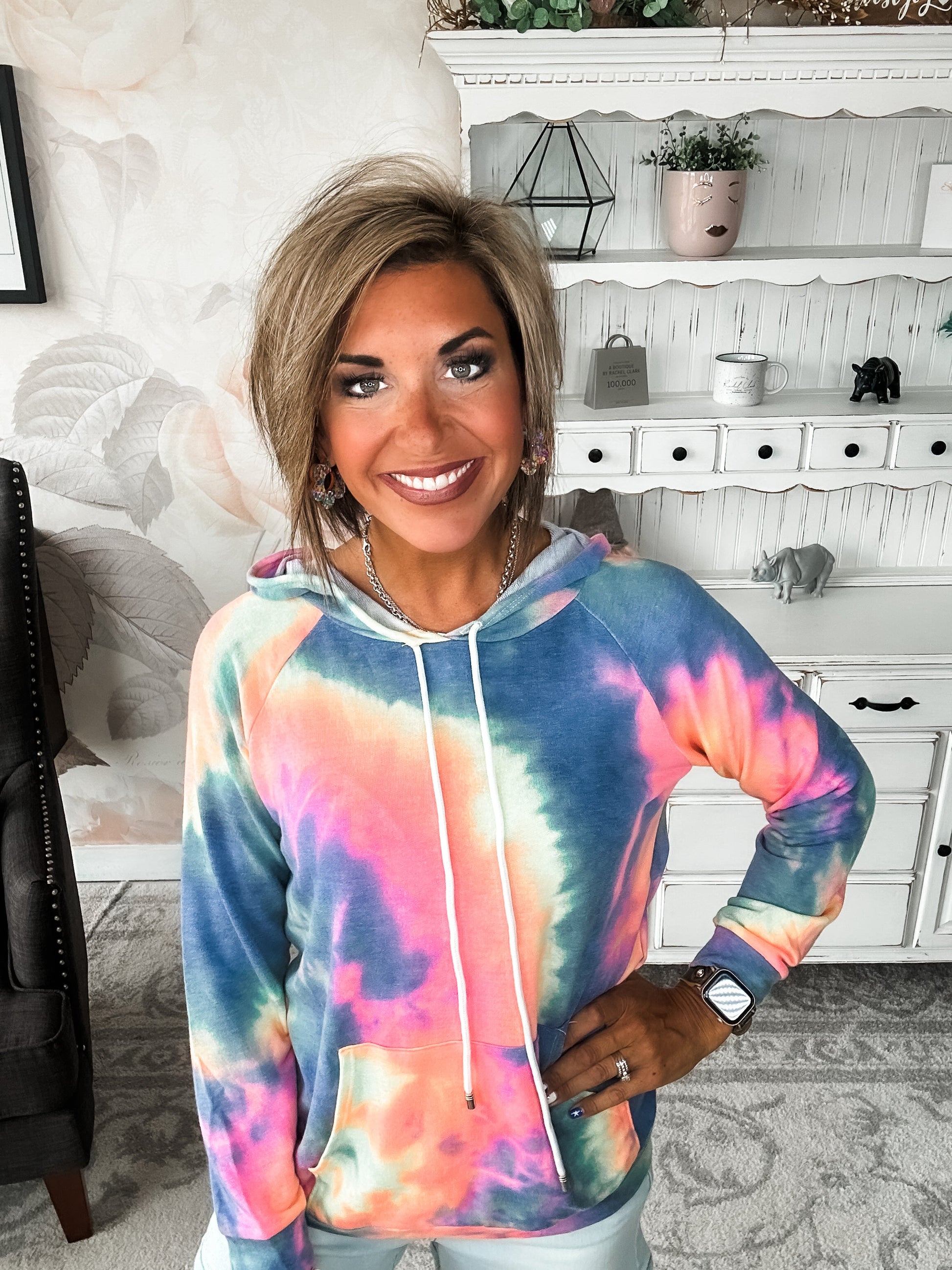 Day Dreamin' Tie Dye Hoodie