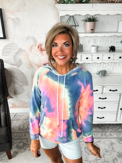 Day Dreamin' Tie Dye Hoodie