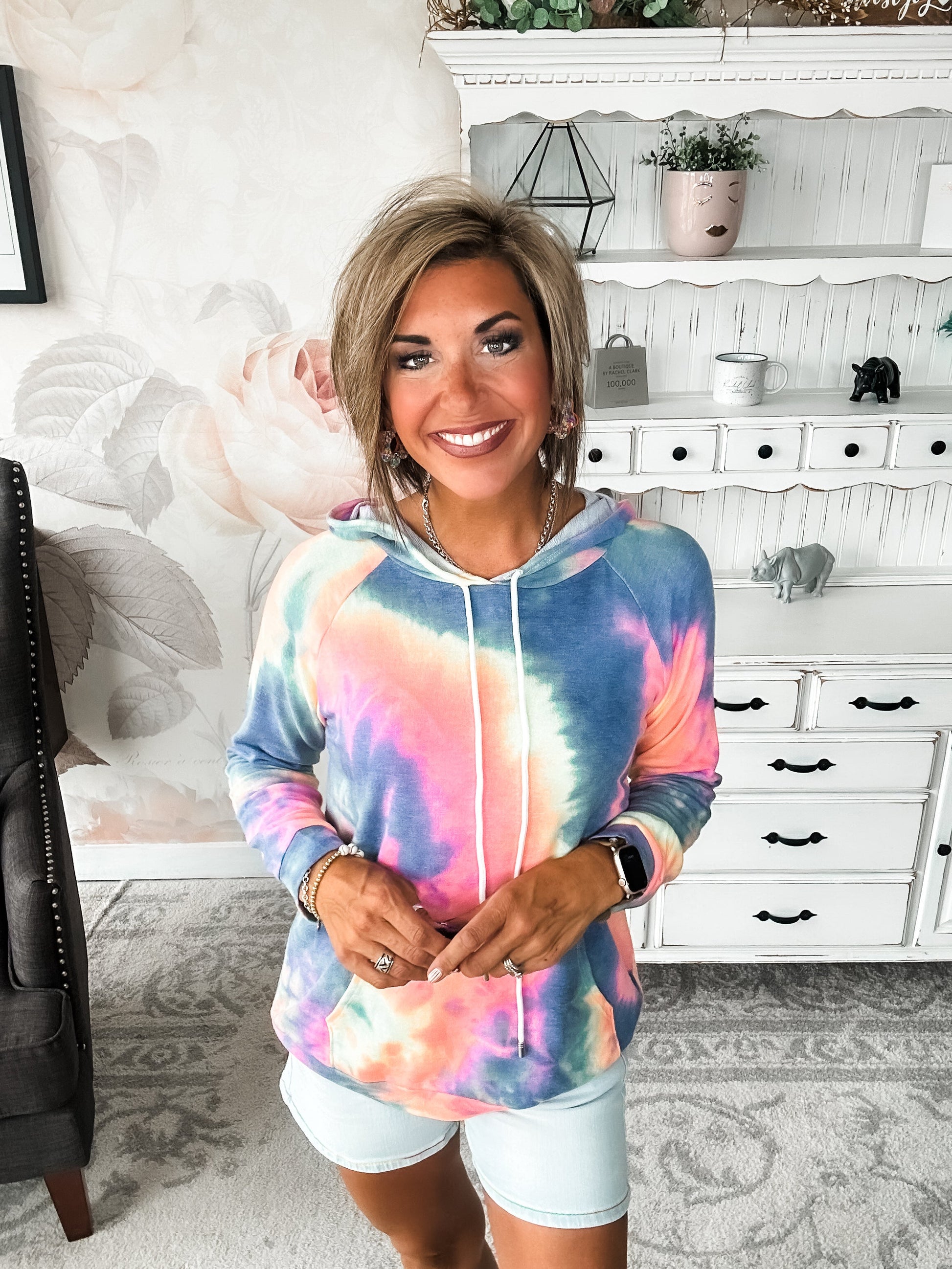 Day Dreamin' Tie Dye Hoodie