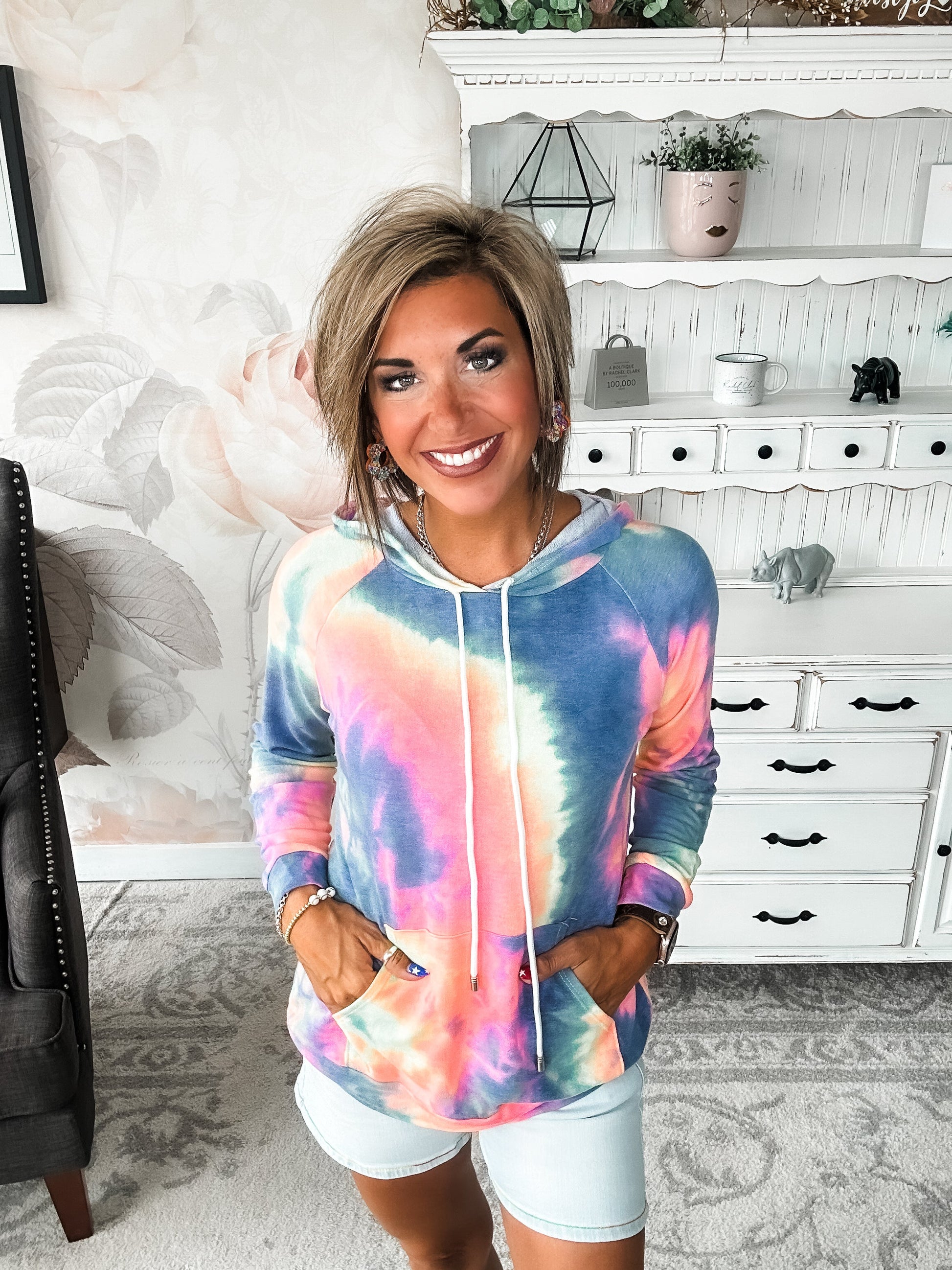 Day Dreamin' Tie Dye Hoodie