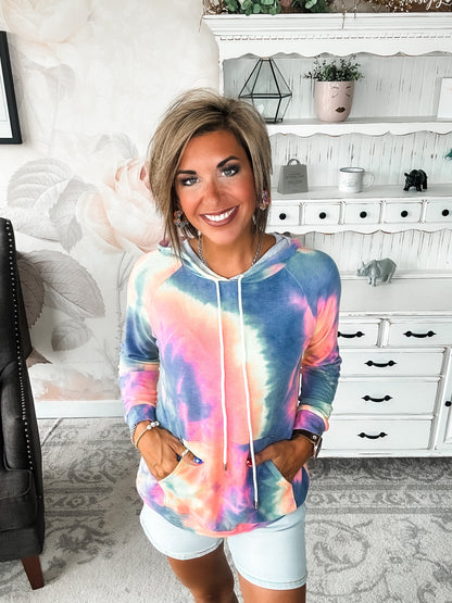 Day Dreamin' Tie Dye Hoodie