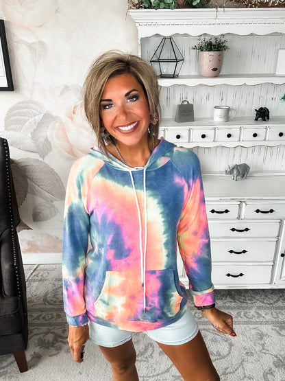 Day Dreamin' Tie Dye Hoodie