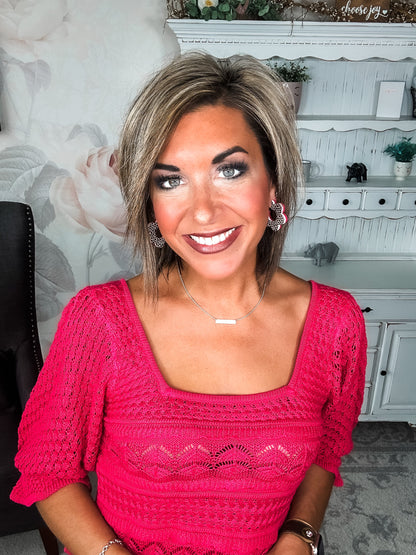Feel You Fallin' Crochet Top