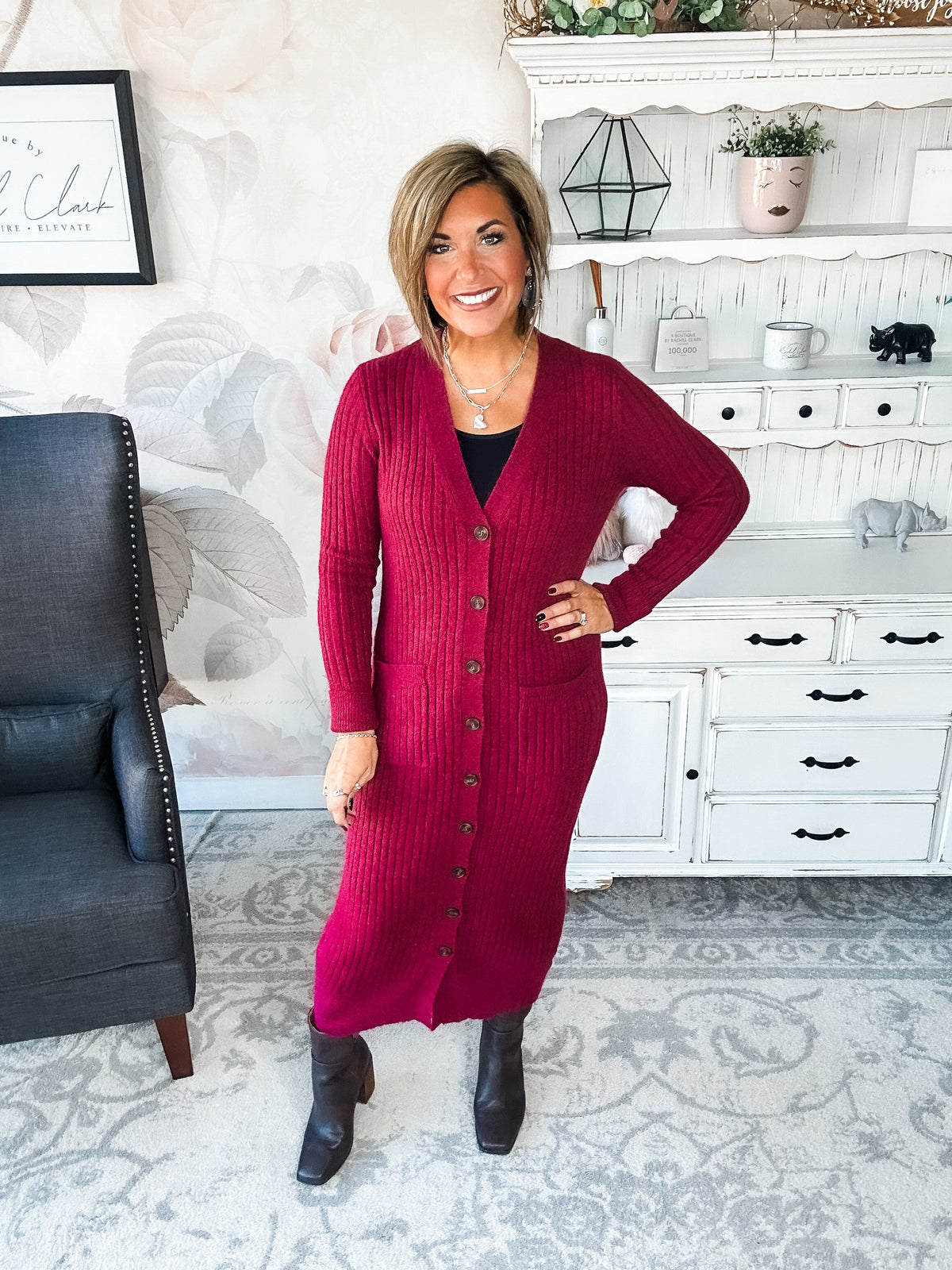 Burning Fire Cardigan