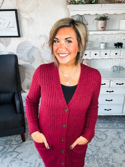 Burning Fire Cardigan