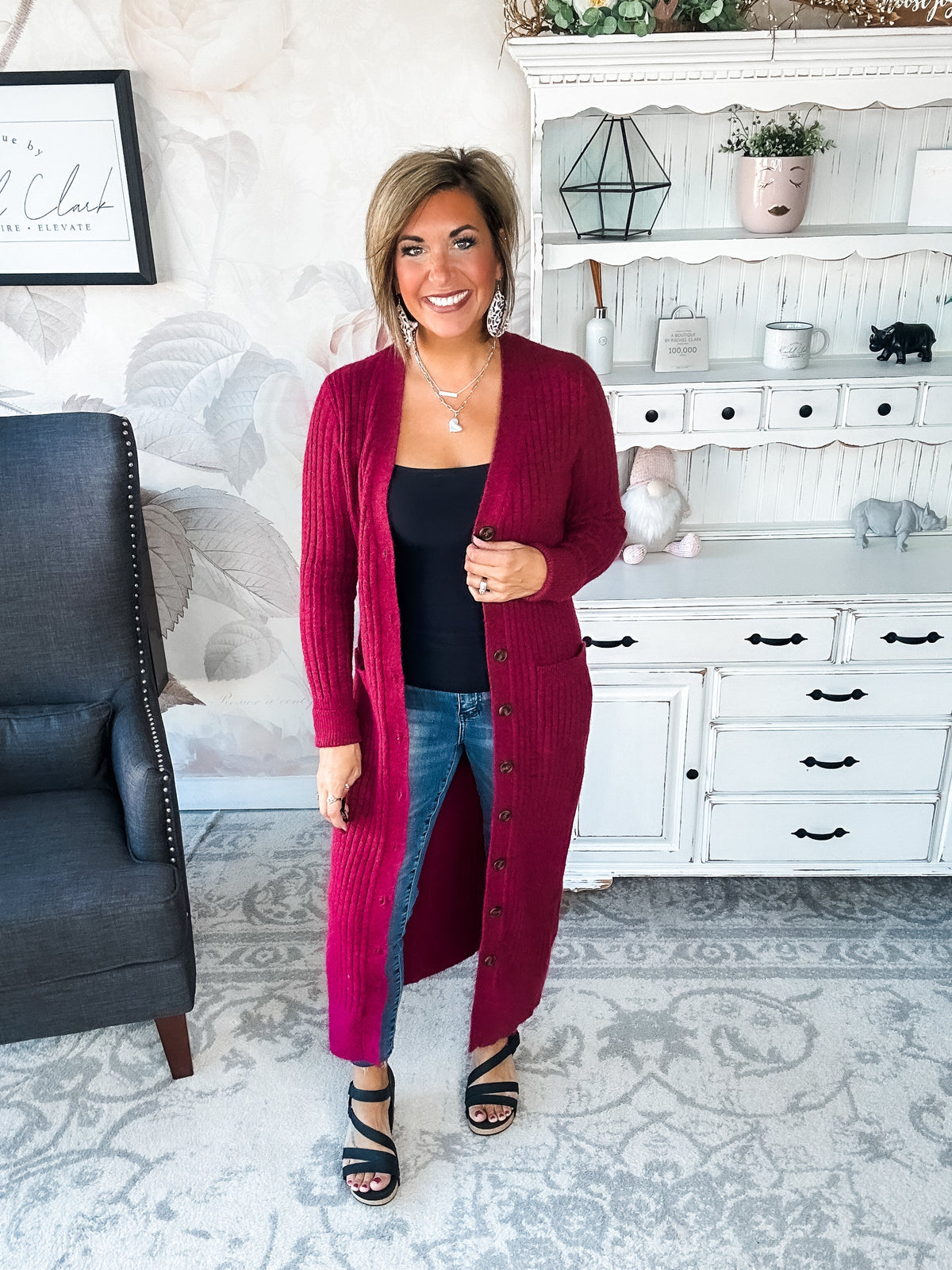 Burning Fire Cardigan