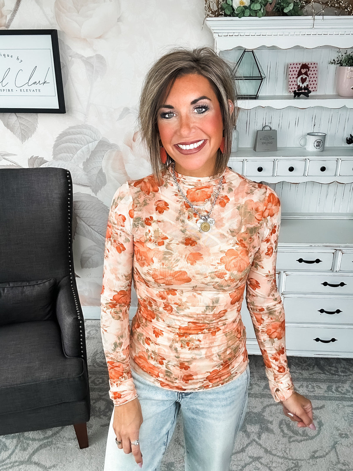 Beautiful Love Mesh Top