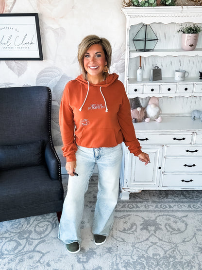 Ampersand Avenue University Hoodie - Hello Pumpkin
