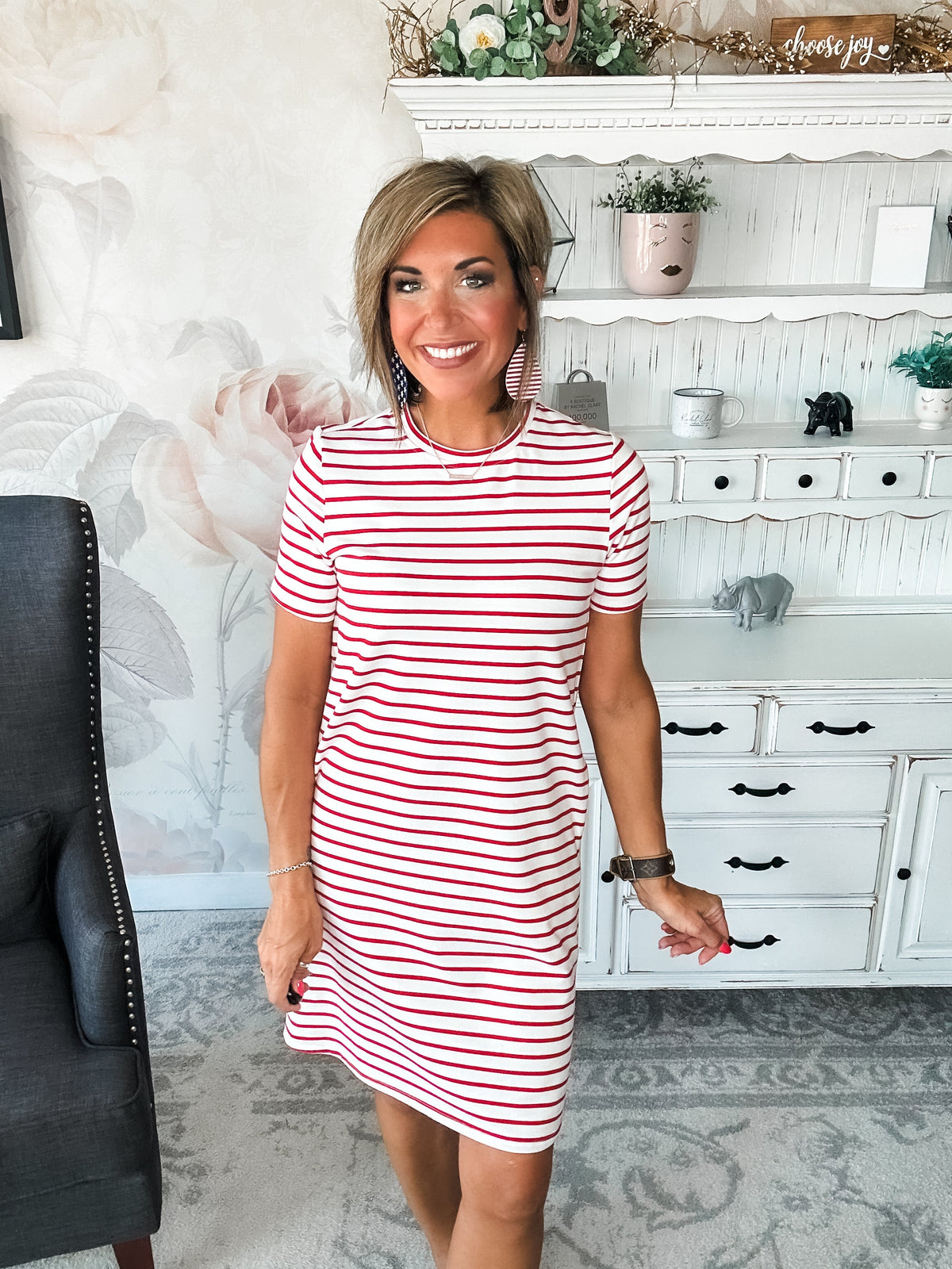 Ampersand Avenue Ollie Dress - Freedom & Fireworks