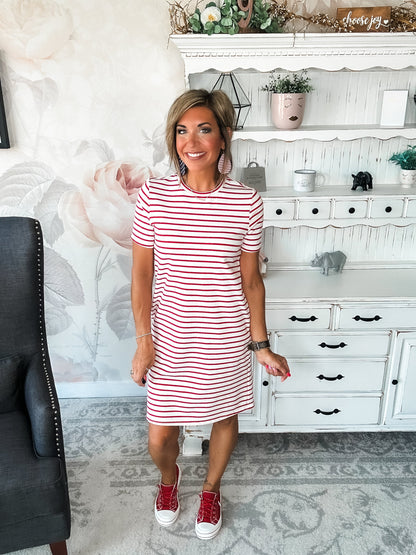 Ampersand Avenue Ollie Dress - Freedom & Fireworks