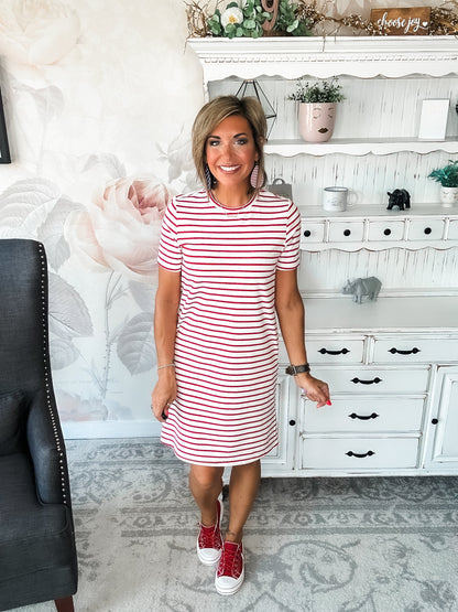 Ampersand Avenue Ollie Dress - Freedom & Fireworks