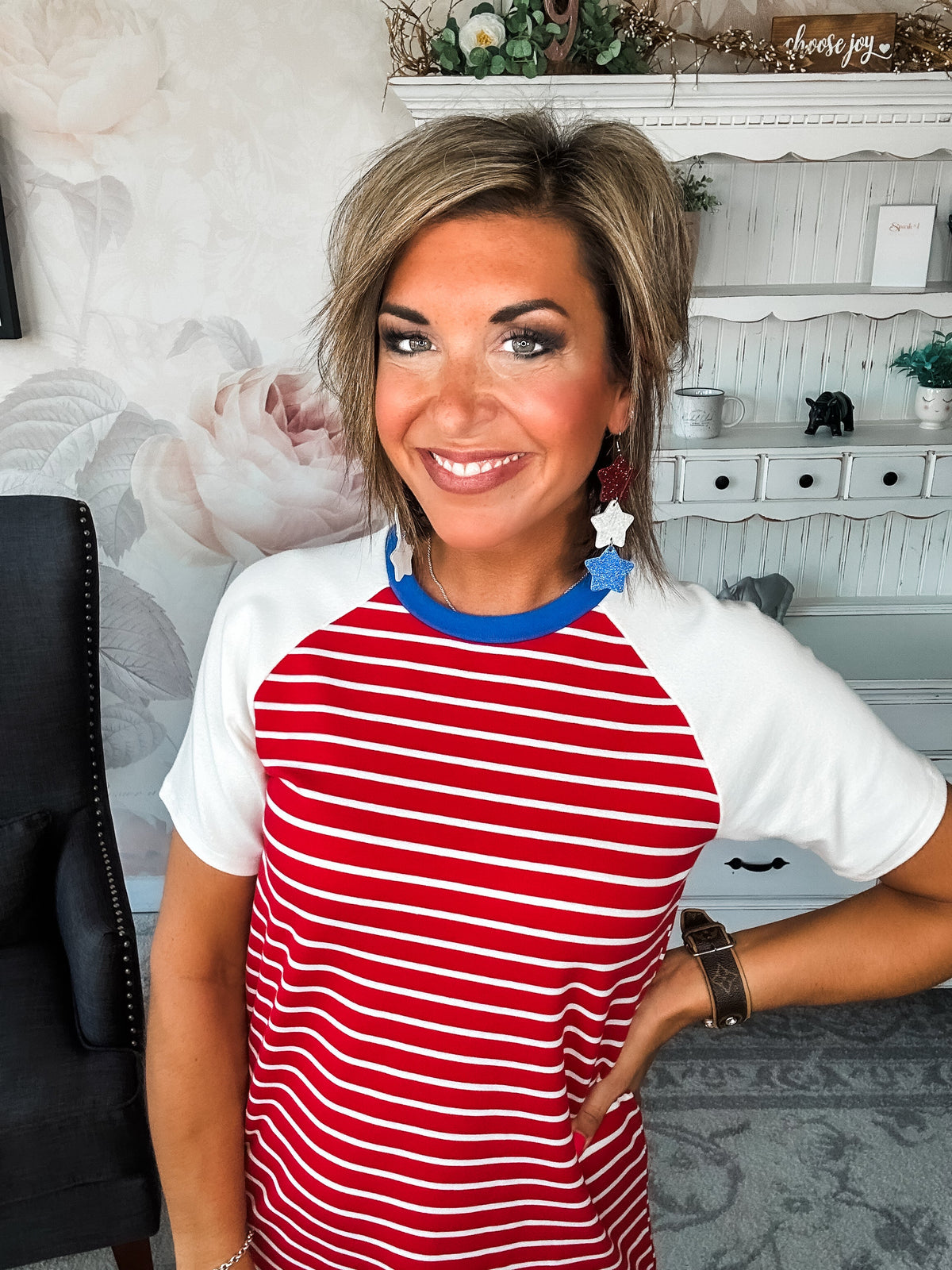 Ampersand Avenue Ollie Dress - Baby You're A Firework