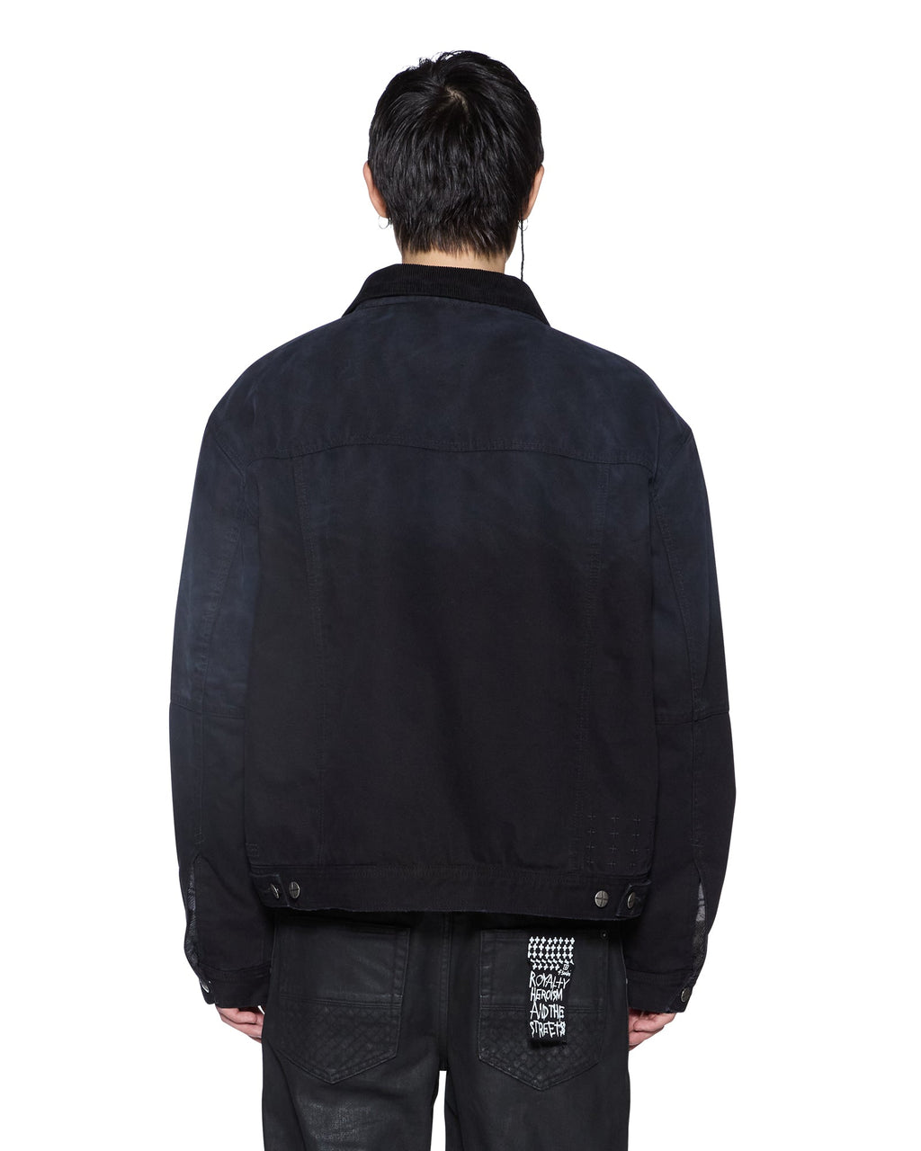 PLATED GREENWICH JACKET BLACK