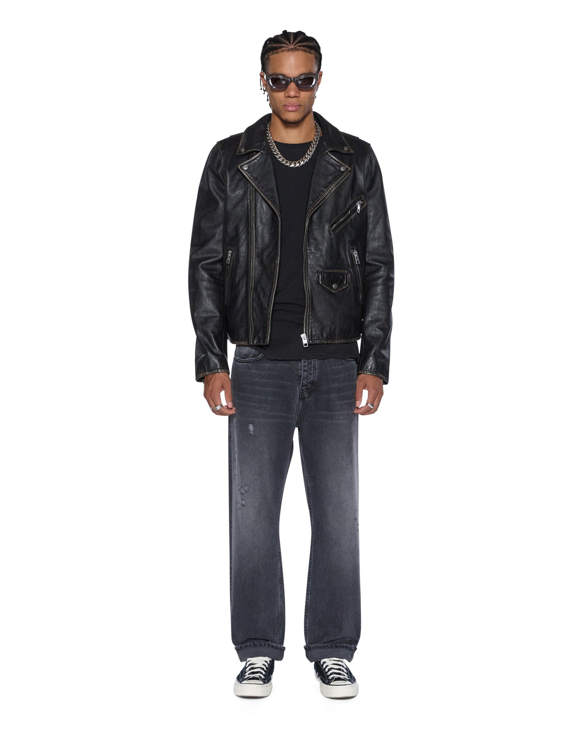 ANTI K SELVEDGE CHICAGO BLACK