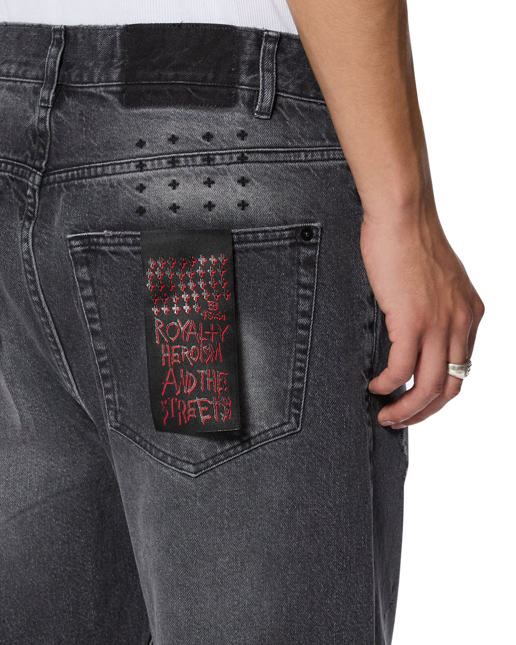 ANTI K SELVEDGE CHICAGO BLACK
