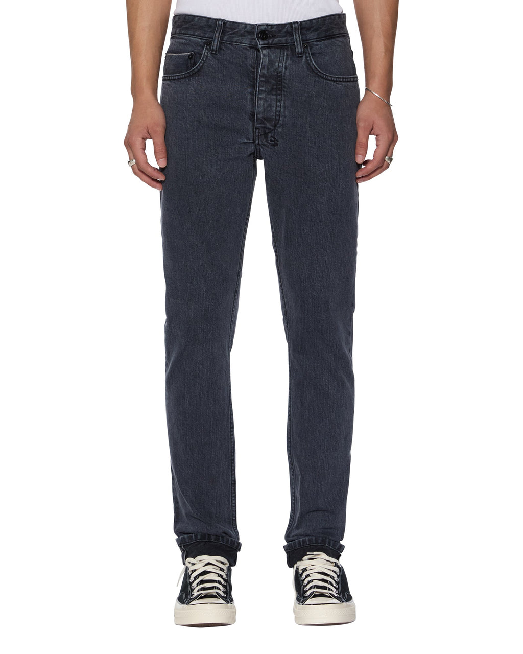 CHITCH SELVEDGE NY BLACK