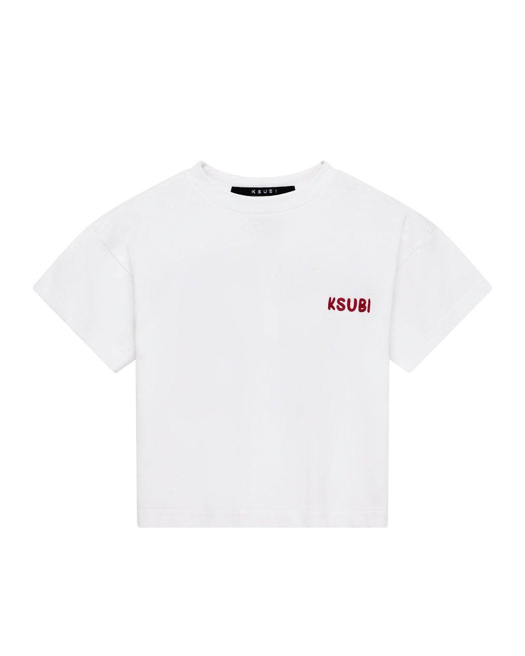 LIL MEKANIK BIGGIE SS TEE WHITE RED