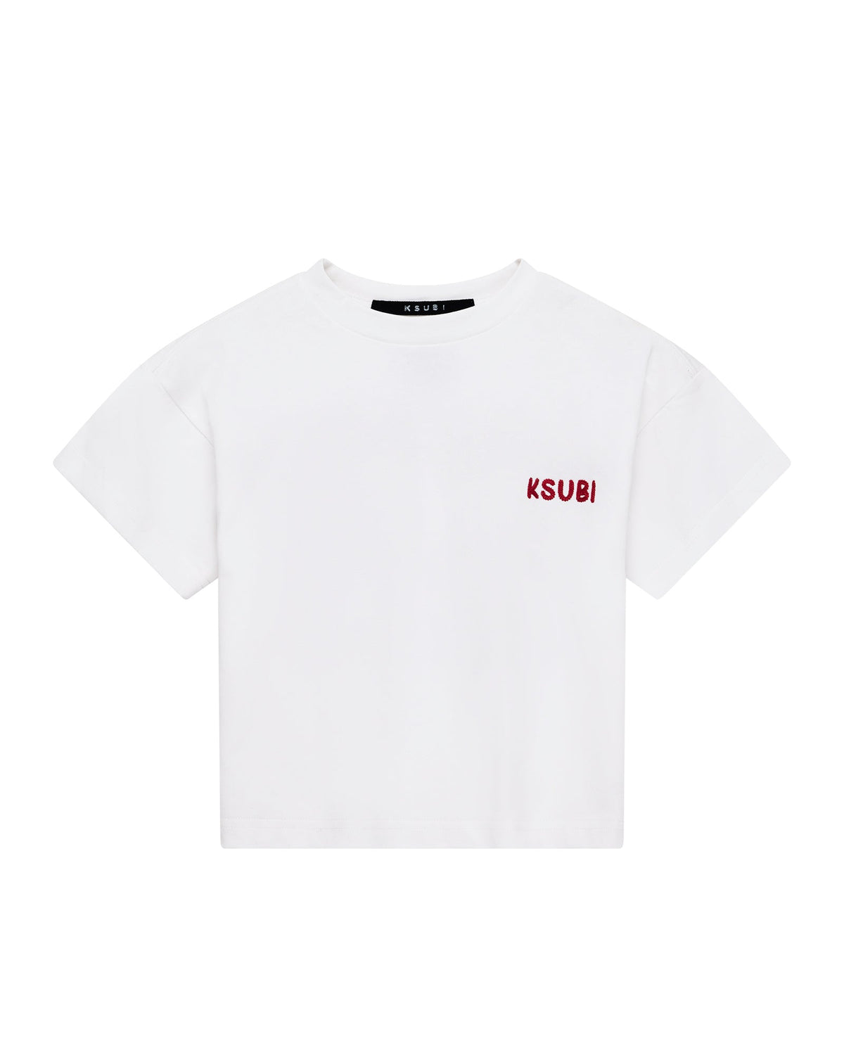 LIL MEKANIK BIGGIE SS TEE WHITE RED