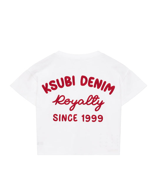LIL MEKANIK BIGGIE SS TEE WHITE RED