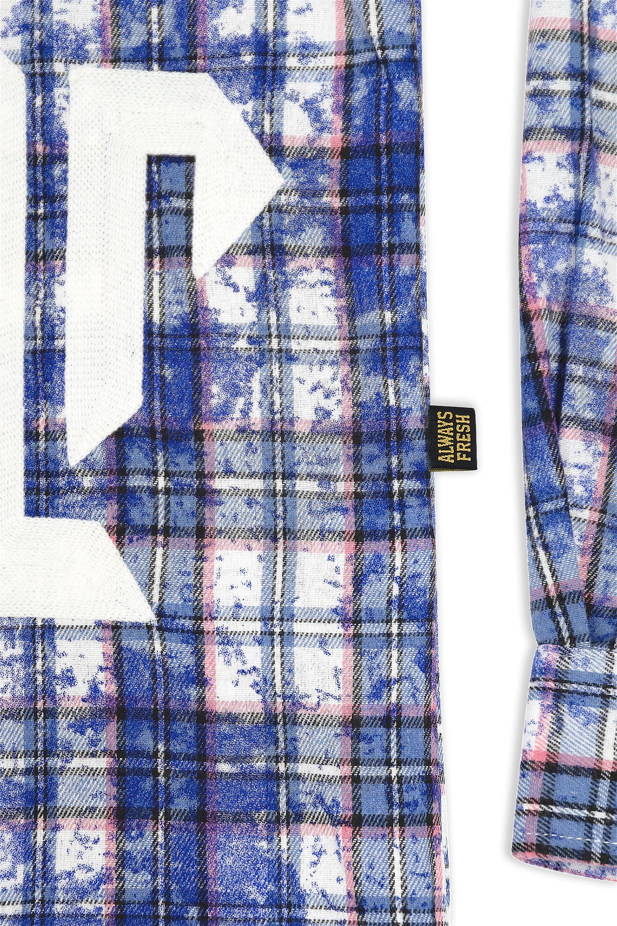 Men's Premium Bleached Multicolor Flannel Shirt