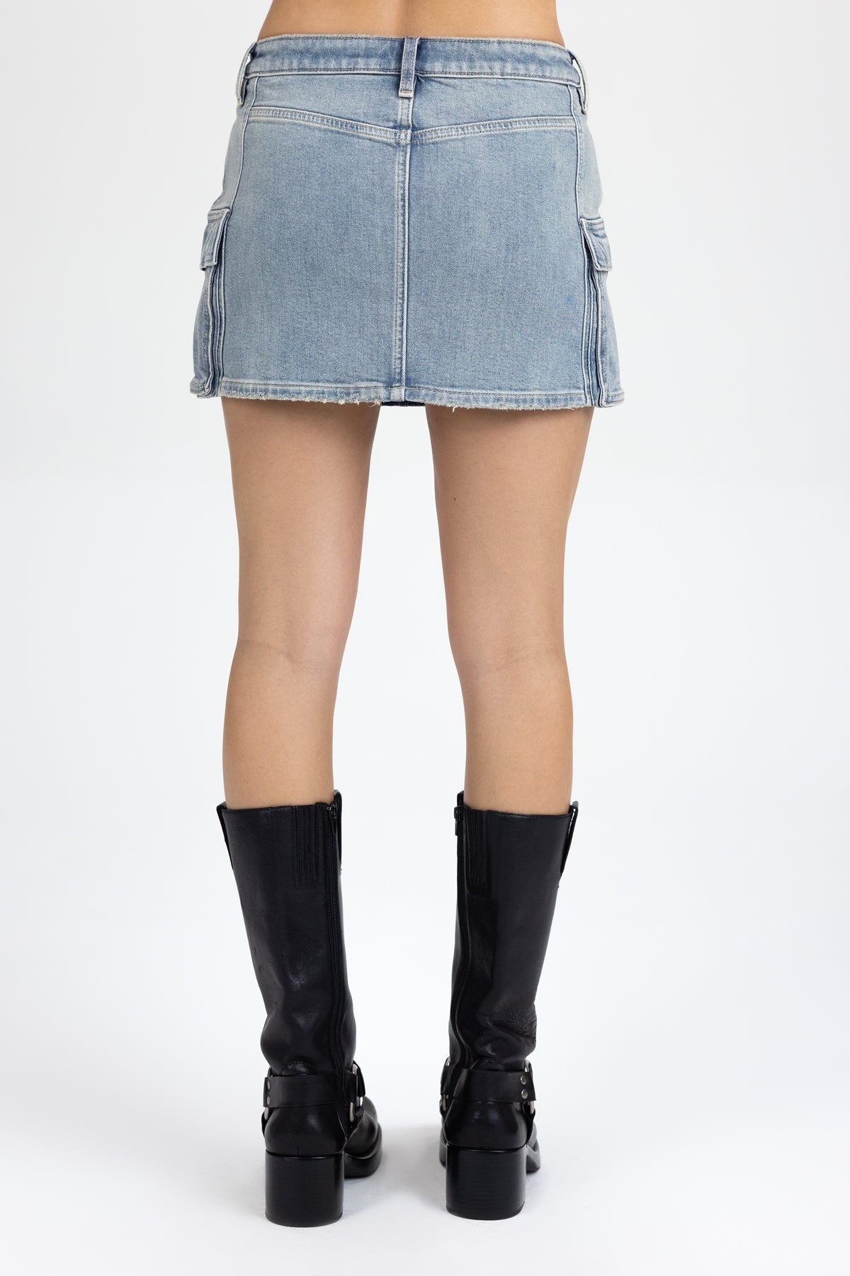 Harlee Low Rise Cargo Skirt