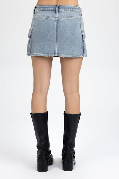 Harlee Low Rise Cargo Skirt