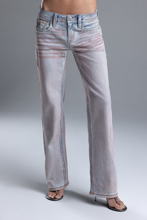 Scarlett Low Rise Slim Wide Jeans
