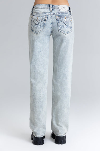 Aliyah Low Rise Slim Wide