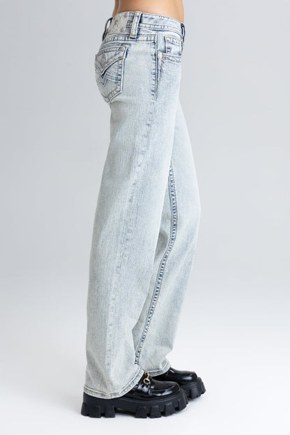 Aliyah Low Rise Slim Wide
