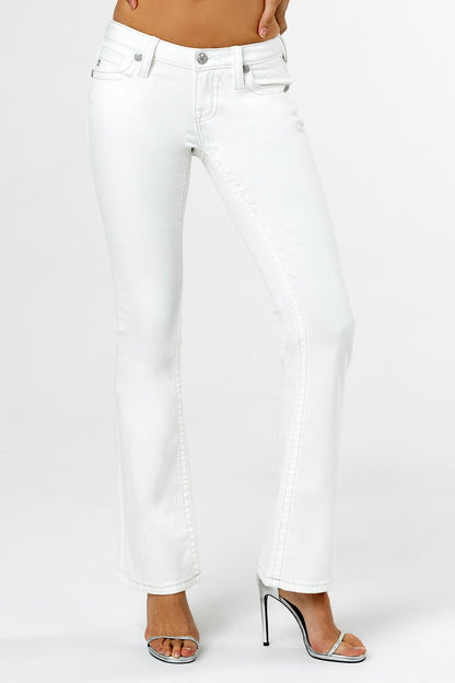 Gabbriette Low Rise Bootcut Jeans