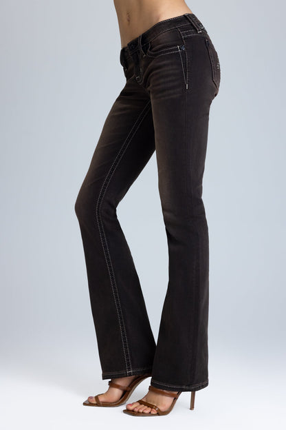 Gabbriette Low Rise Bootcut Jeans