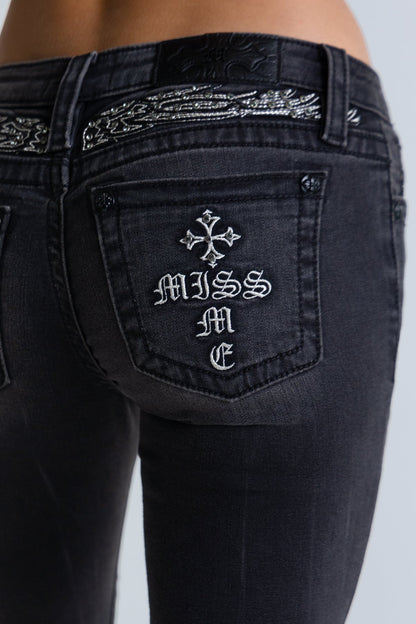 Gabbriette Low Rise Bootcut Jeans