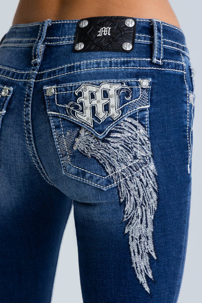 Ethereal Low Rise Bootcut Jeans