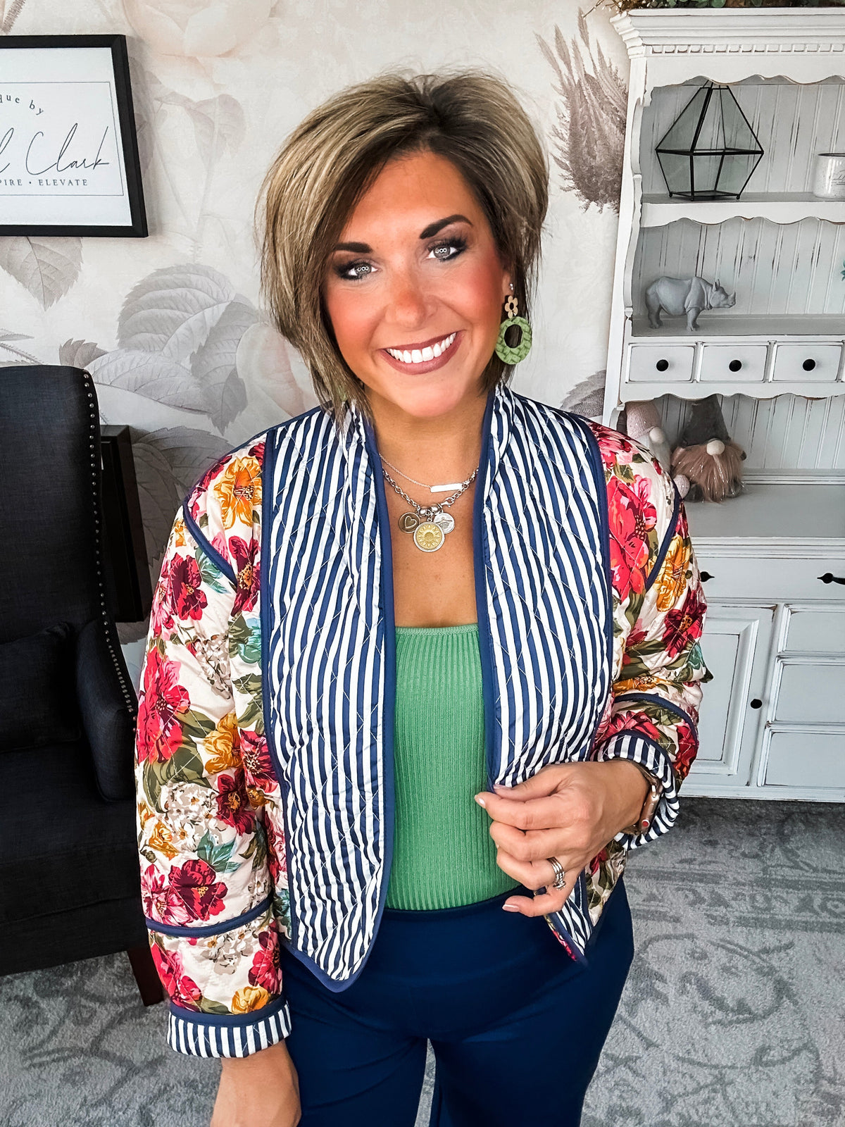 Make A Statement Quilted Jacket