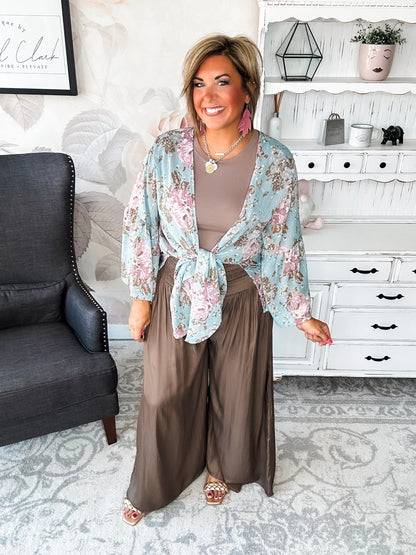 Loving Everyday Floral Kimono