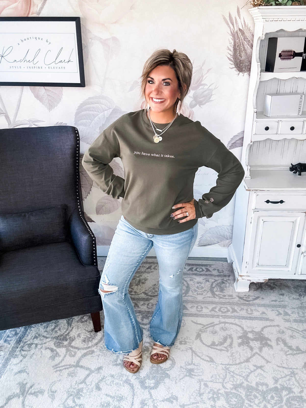 Ampersand Avenue University Pullover - What It Takes