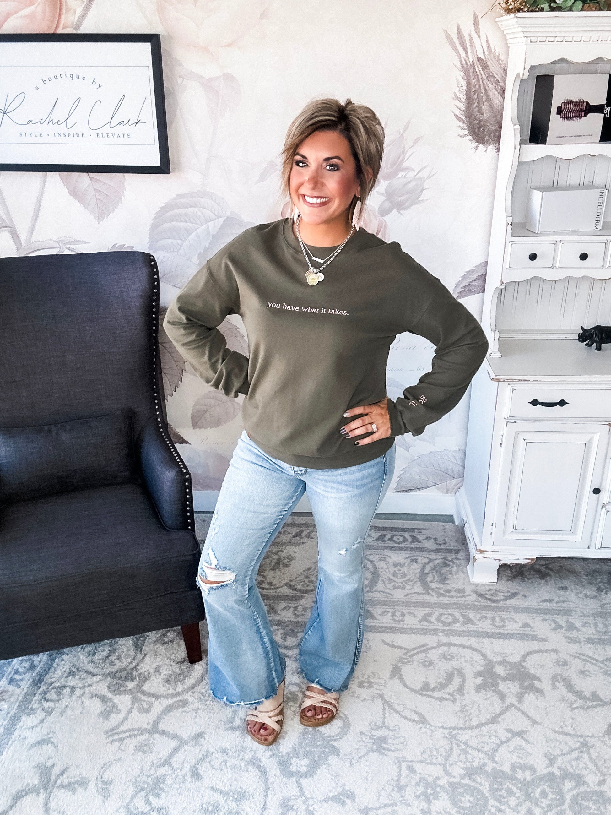 Ampersand Avenue University Pullover - What It Takes