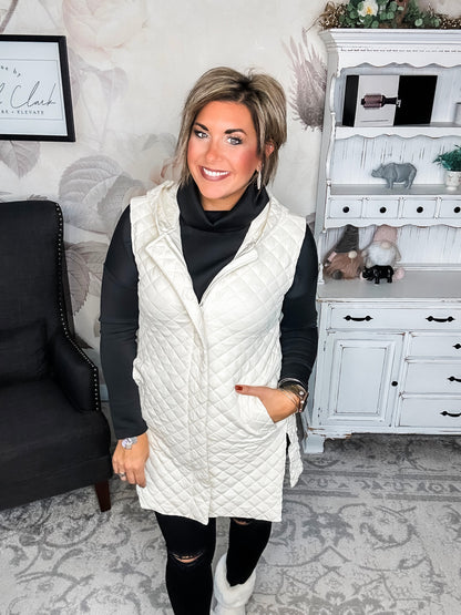 Gonna Move On Quilted Vest