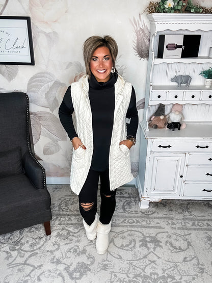 Gonna Move On Quilted Vest