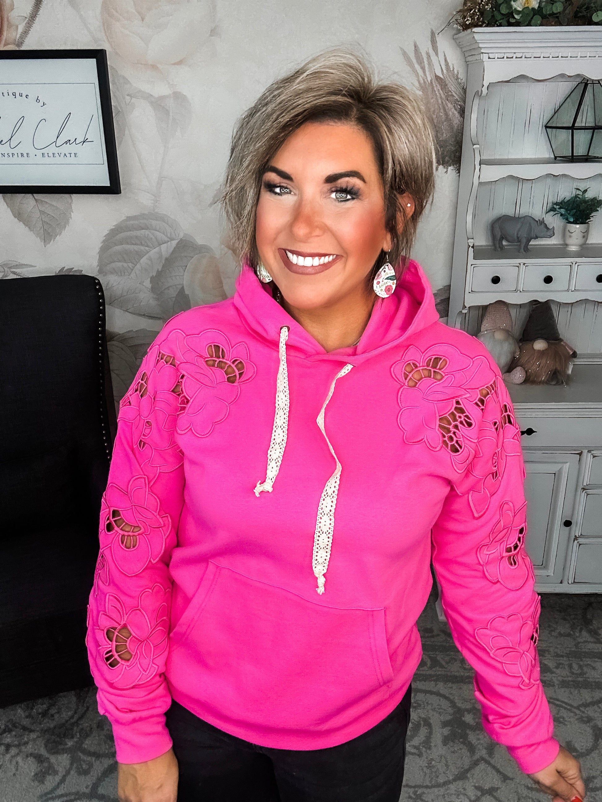 Ampersand Avenue University Hoodie - Love Story - Lotus
