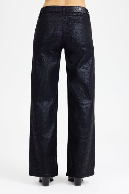 Pia Python Wide Leg