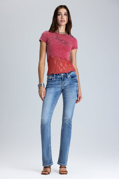 Erica Wing Bootcut Jeans